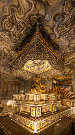 Wat Phra Kaew, Temple of the Emerald Buddha, Bangkok, Thailandの写真素材