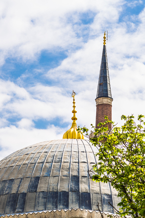 Mosque  Aya Sofya of Istanbul in Turkeyの写真素材