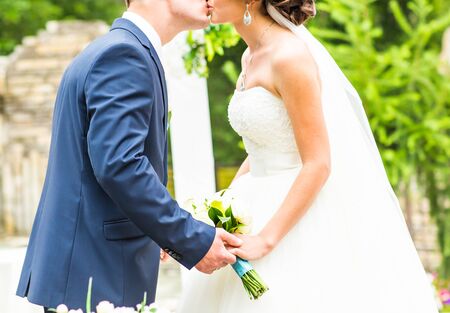 Holding Hand Groom And Bride, wedding couple