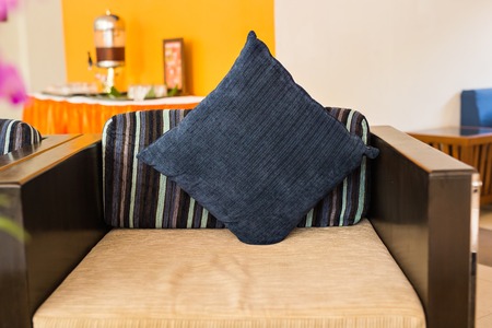 Decorative pillow natural Fabric. many colored cushions