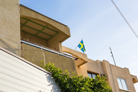 Flag of Swedenの写真素材
