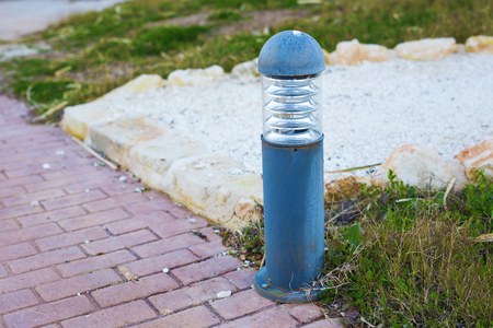 Street old lampの写真素材