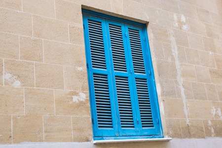 Window with shuttersの写真素材