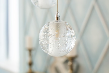 glass balls. interior decor