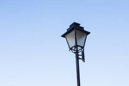 Street lamp outdoor. Old Fashioned Street Lightの写真素材