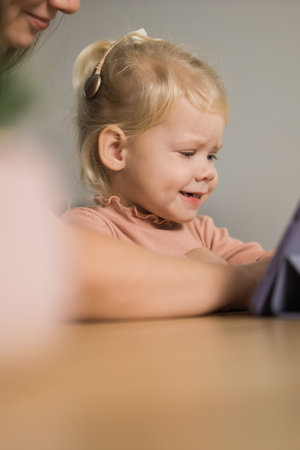 Deaf kid with hearing aid cochlear implant - Hear aid and medicine innovating technology and...