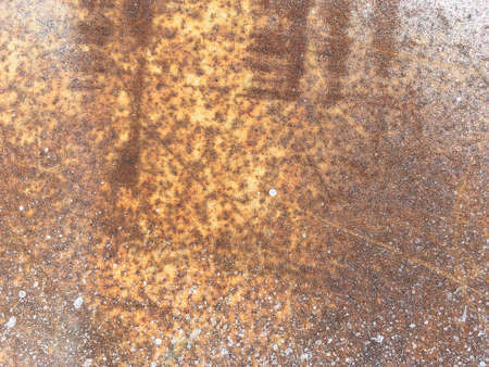 Rusty, old, rough, metal texture. Dark rusty metal texture background for interior exterior decoration and industrial construction concept design. Vintage effectの写真素材