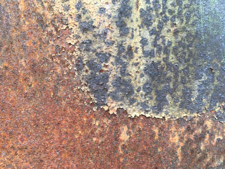 Iron surface rust. Rusty metal sheet, old grunge metal texture use for background, industrial texture for abstract Backgroundの写真素材