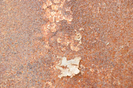 Rusty metal sheet, old grunge metal texture use for background, industrial texture for abstract Background. Iron surface rust.の写真素材
