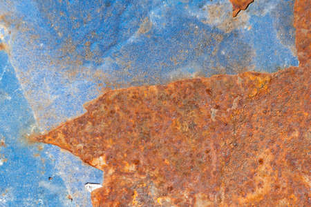 Rusty metal sheet, old grunge metal texture use for background, industrial texture for abstract Background. Iron surface rust.の写真素材
