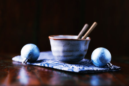 Close-up of a decoration. Soft focus.の写真素材