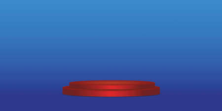 Minimal Podium 3D Rendering Backgroundの写真素材