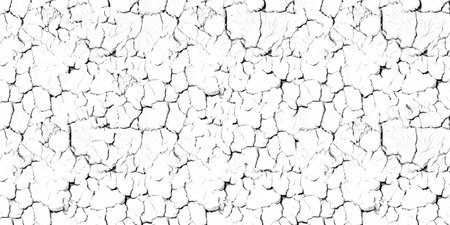 white cracked wall texture background