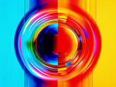 abstract background with a glass of waterの素材