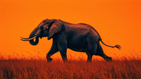 african wildlife animal, nature faunaの素材