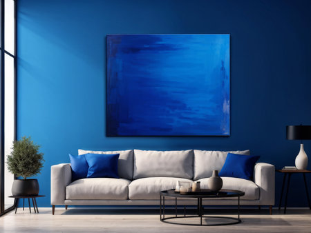 modern bright interiors 3d image illustrationの素材