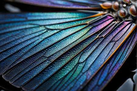 beautiful butterfly on a white backgroundの素材