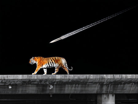 cat in the citycat cityの素材