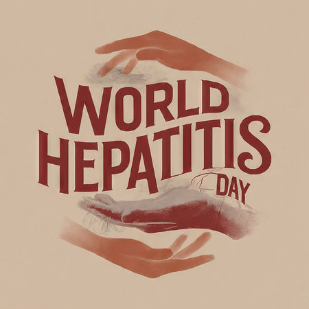 world hepatitis day vector template design illustrationの素材
