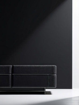 modern interior with sofa, 3d imageの素材