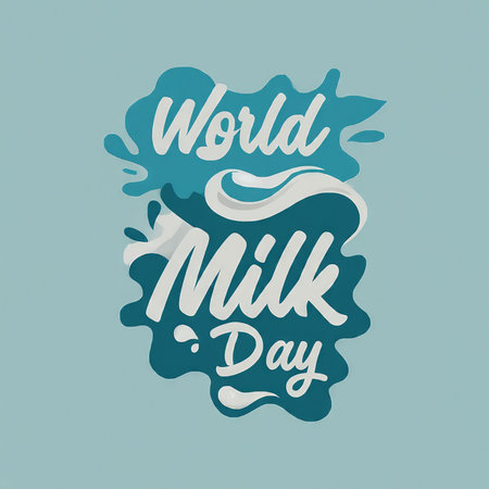 world milk day vector template design illustrationの素材