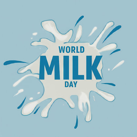 world milk day.の素材