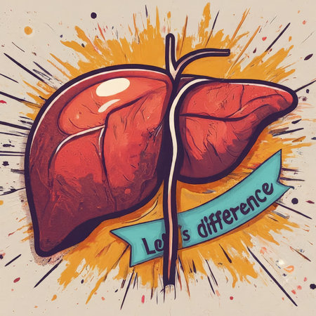 liver in blood. hand drawn vectorの素材