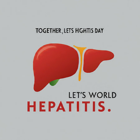 vector illustration of the background with world hepatitis dayの素材