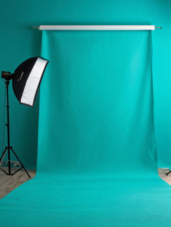 photo studio with professional equipmentの素材