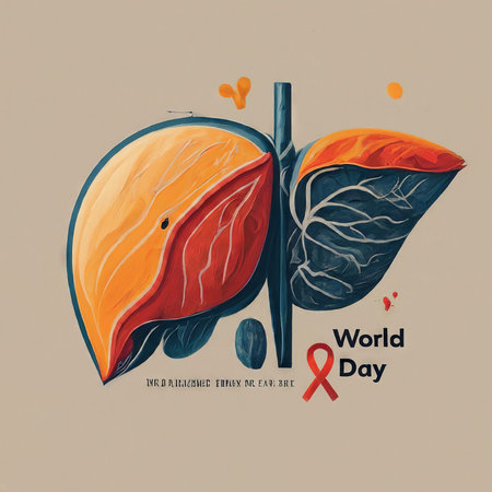world aids day. vector poster. red ribbon and text.の素材