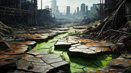 abstract background with paint stainsの素材