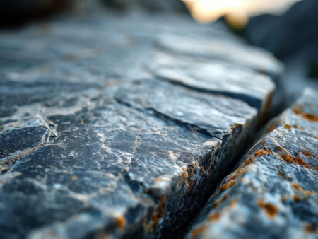 close - up of a stone textureの素材