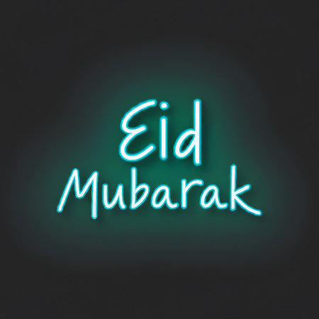 happy muslim mubarak. eid - al fitr. vector illustration.の素材