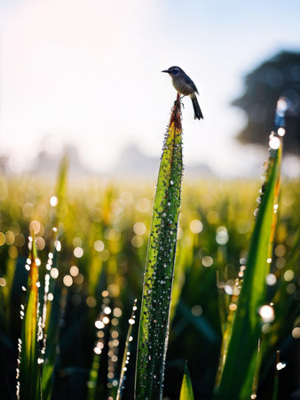 beautiful bird on the lakeの素材