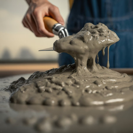 a closeup of woman making cake with candle close upの素材