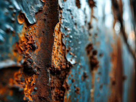 old rusty metal backgroundの素材
