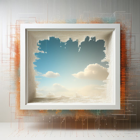 abstract interior of the glassの素材