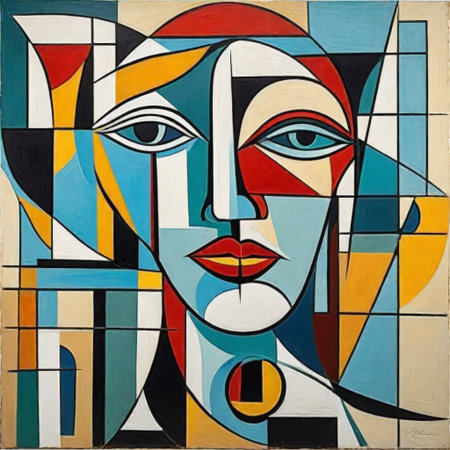 abstract art. geometric wallpaper. . for poster. modern image. background.の素材