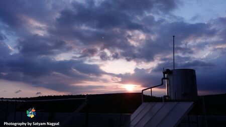 Cloud are the only birds that never sleep...の写真素材