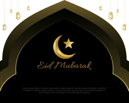 Ramadan Kareem background. Greeting for Ramadan Mubarak, Eid Mubarak. Happy Ramadan, Happy Eid Greeting Card Idea. Holy Month. Copy Space.のイラスト素材