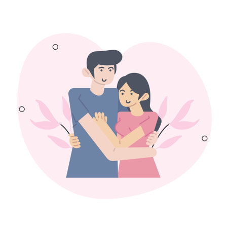 Valentines Day concept isolated person situations. Collection of scenes with people celebrating romantic holiday, couples on date, love relationship. Mega set. Vector illustration in flat design	Valentines Day concept isolated person situations. Collection of scenes with people celebrating romantic holiday, couples on date, love relationship. Vector illustration in flat designのイラスト素材