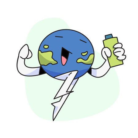World Health Day Concept Vector Illustration. 7th April world globe with mask health concept Background. World health day concept text Poster design with doctor stethoscope. coronavirus health problemのイラスト素材
