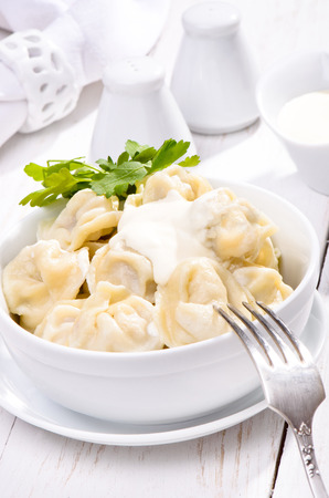 Meat Dumplingsの写真素材