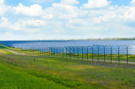 Solar farm.の写真素材