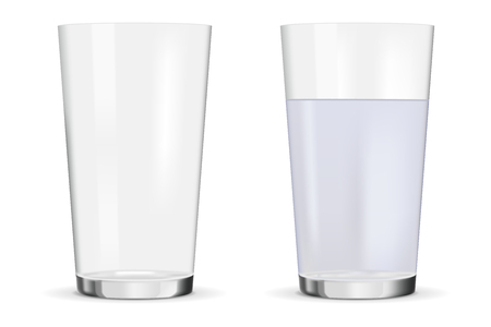 Glass of waterのイラスト素材