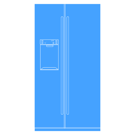 Refrigerator icon.のイラスト素材