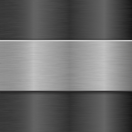Metal backgrounds. Vector 3d illustrationのイラスト素材