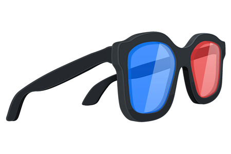 Movie 3d glassesのイラスト素材