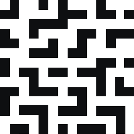 Abstract maze seamless patternの写真素材