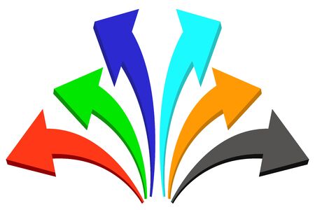 Colored arrows